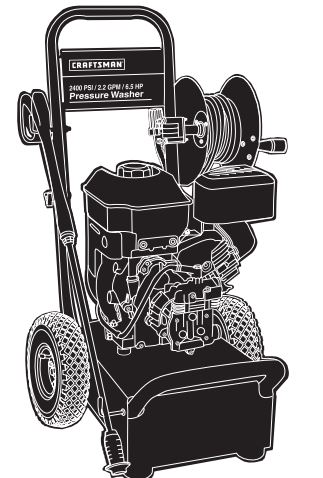 CRAFTSMAN, 580.767302 Pressure Washer