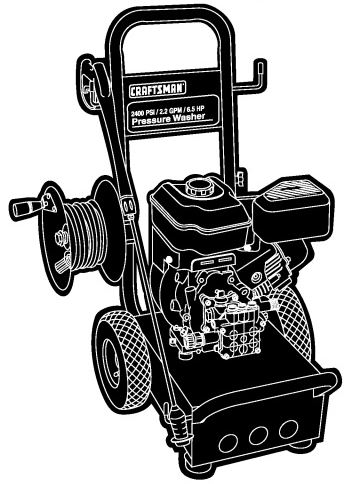 CRAFTSMAN, 580.767300 Pressure Washer