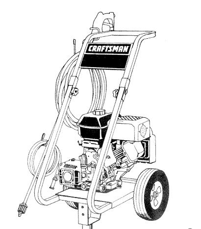 CRAFTSMAN, 919.762500 Pressure Washer