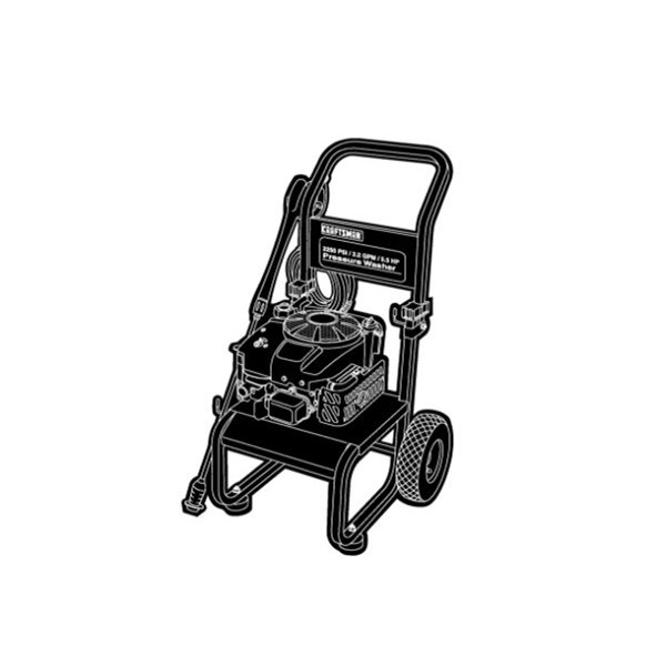 CRAFTSMAN, 580.767200 Pressure Washer