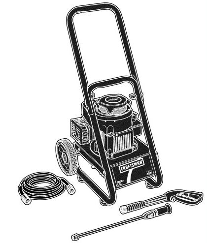 CRAFTSMAN, 580.676621 Pressure Washer