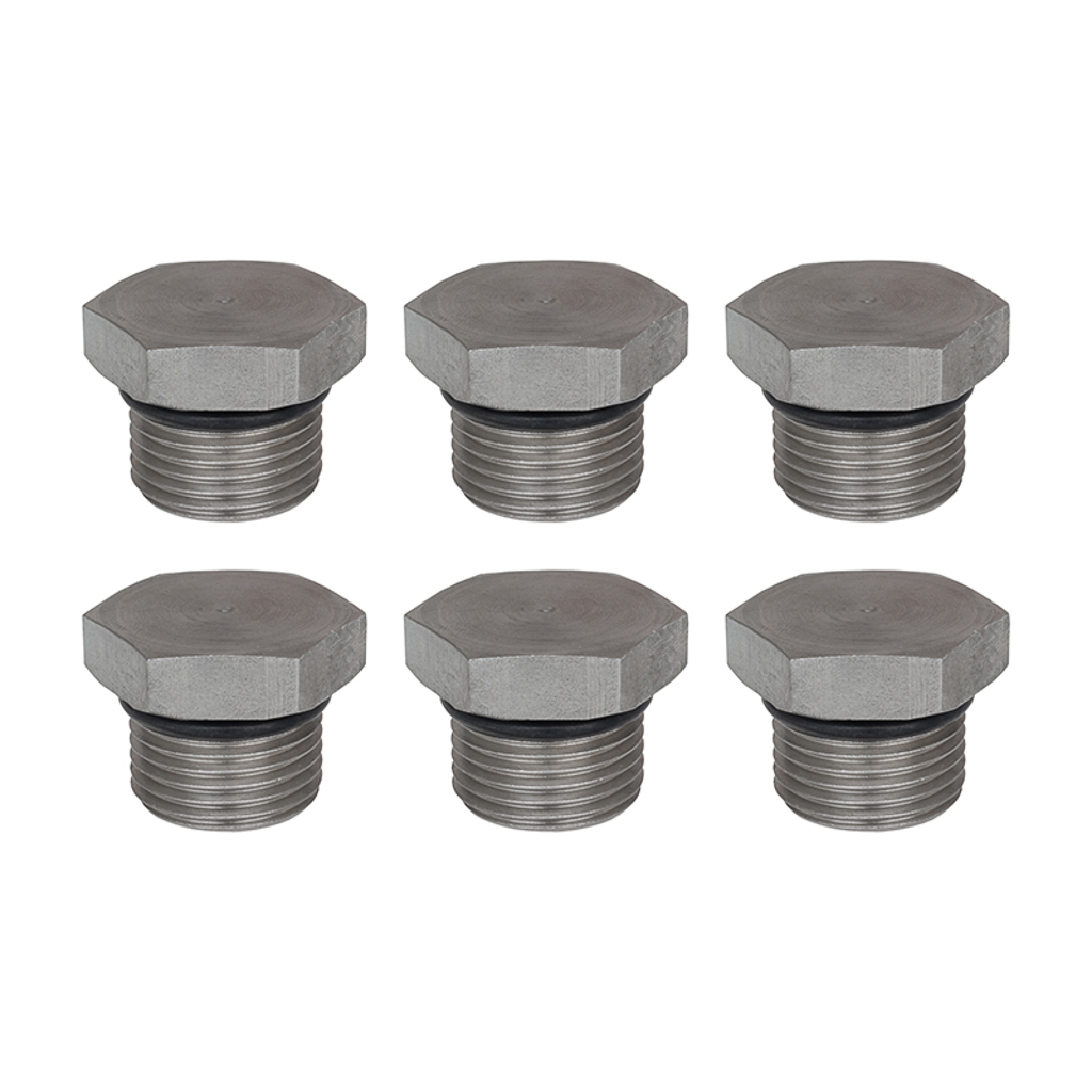 K05, - 6 Nickel Plated Valve Caps - General Pump