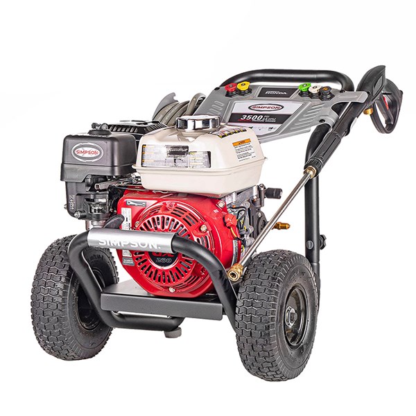 PS61002-S, PRESSURE WASHER, GAS, COLD, 3,500PSI, 2.5GPM - SIMPSON