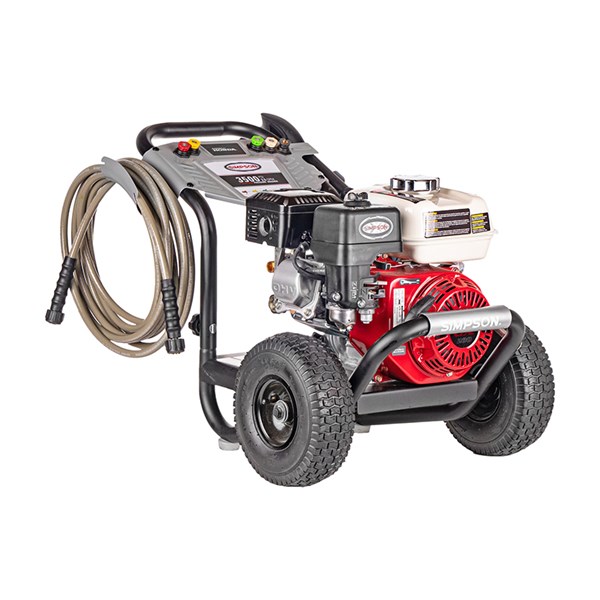 PS61002-S, PRESSURE WASHER, GAS, COLD, 3,500PSI, 2.5GPM - SIMPSON