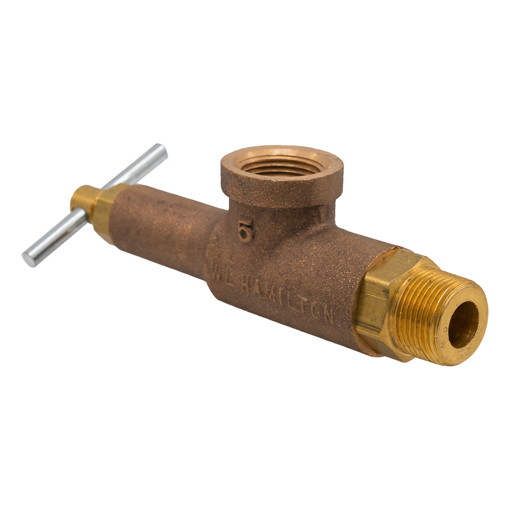 RV34-300B, Brass Pressure Regulator Valve -  300PSI, 3/4"M, 3/4"F