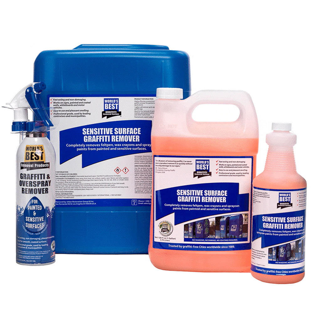 WB0020, SENSITIVE SURFACE GRAFFITI REMOVER (1 GAL)