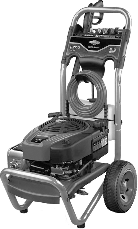 BRIGGS AND STRATTON, 020441-0, 2012 Pressure Washer