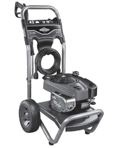 BRIGGS AND STRATTON, 020418-0, 2009 Pressure Washer