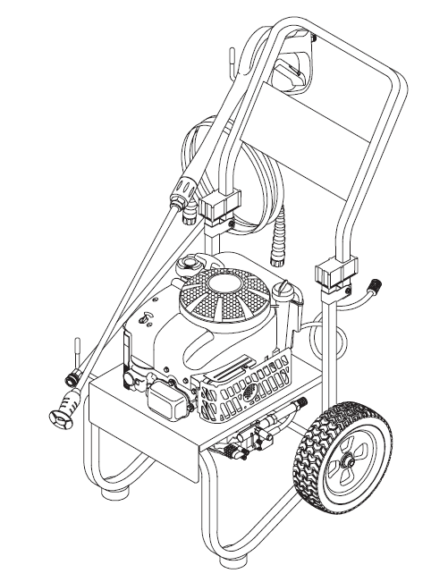 BRIGGS AND STRATTON, HPP1778-1 Pressure Washer