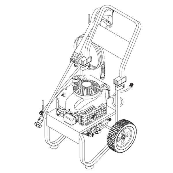 BRIGGS AND STRATTON, HPP1778-1 Pressure Washer