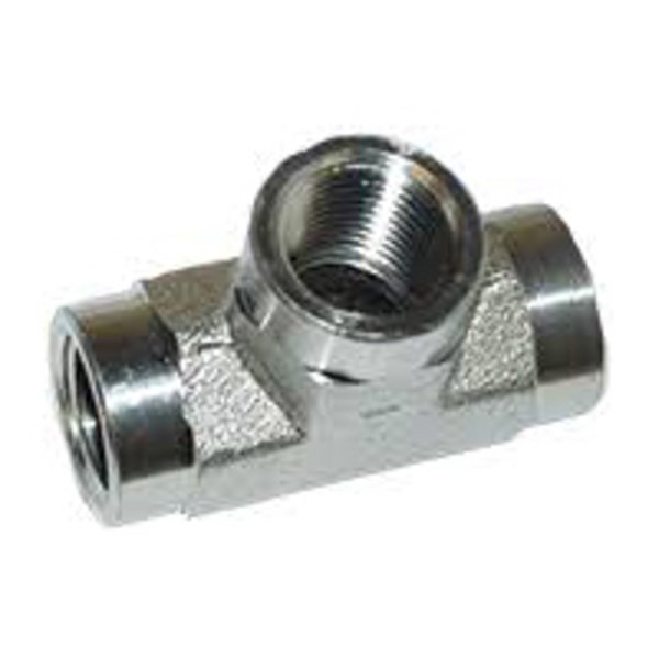 5605-8-8-8, TEE, 1/2"F - STEEL