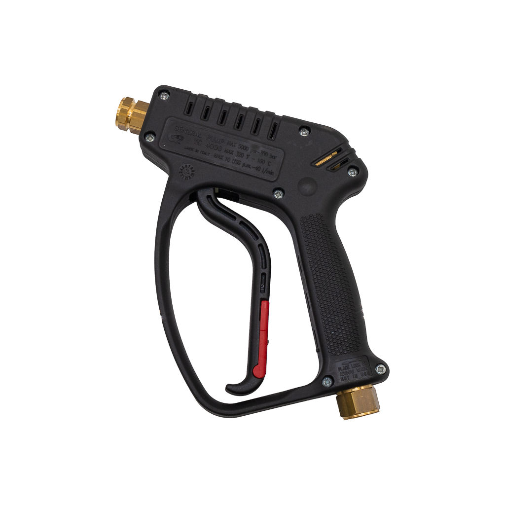YG4000, SPRAY GUN, REAR ENTRY, 5K PSI, 10 GPM, 38F IN, 14F OUT