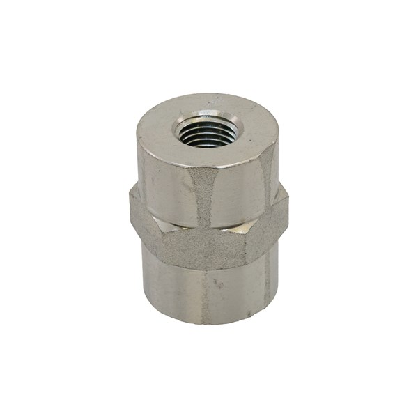5000-8-4, HEX COUPLER, 1/2"F X 1/4"F - STEEL