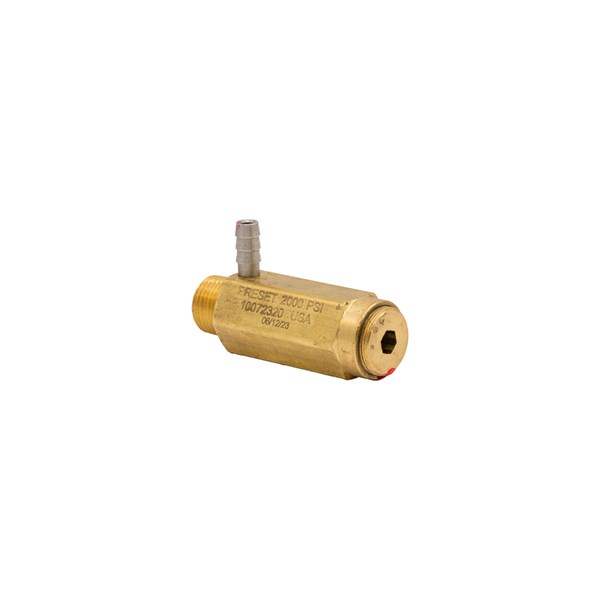 7101336, PRESSURE RELIEF VALVE, 3/8", 2000PSI