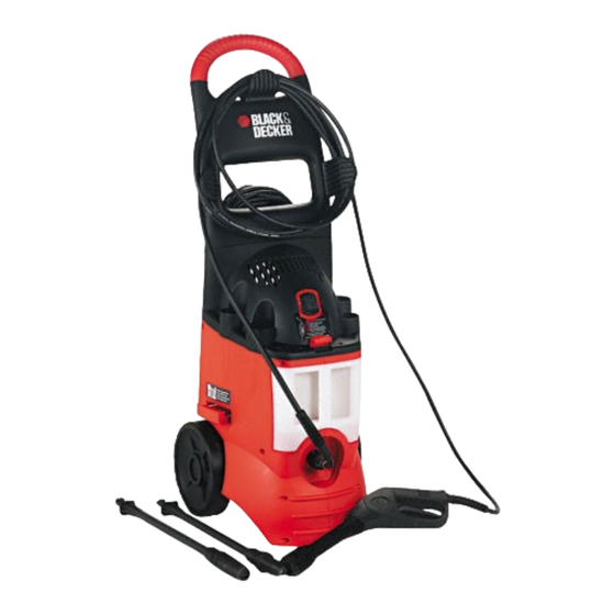BLACK AND DECKER, PW1750-1 Pressure Washer