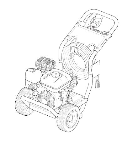BRIGGS AND STRATTON, 020634-01 Pressure Washer
