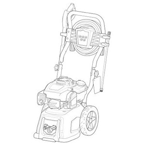 BRIGGS AND STRATTON, 020664-01 Pressure Washer