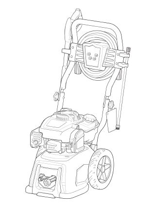 BRIGGS AND STRATTON, 020686-01 Pressure Washer