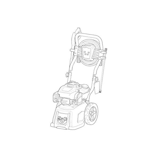 BRIGGS AND STRATTON, 020686-01 Pressure Washer