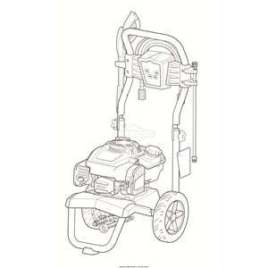 BRIGGS AND STRATTON, 020688-00 Pressure Washer