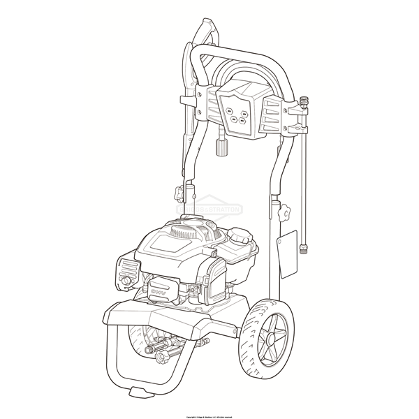 BRIGGS AND STRATTON, 020688-00 Pressure Washer