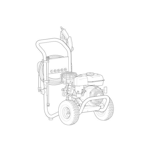 BRIGGS AND STRATTON, 020740-00 Pressure Washer