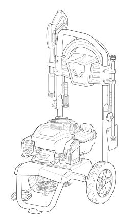 BRIGGS AND STRATTON, 020739-00 Pressure Washer