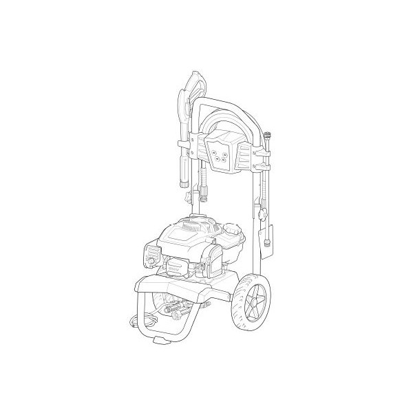BRIGGS AND STRATTON, 020739-00 Pressure Washer