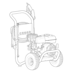 BRIGGS AND STRATTON, 020741-01 Pressure Washer
