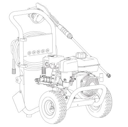 BRIGGS AND STRATTON, 020725A-00 Pressure Washer