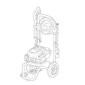 BRIGGS AND STRATTON, 020738-00 Pressure Washer