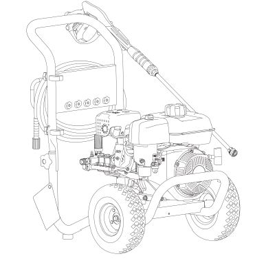 BRIGGS AND STRATTON, 020725-01 Pressure Washer