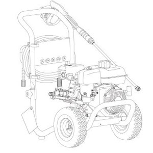 BRIGGS AND STRATTON, 020725-00 Pressure Washer