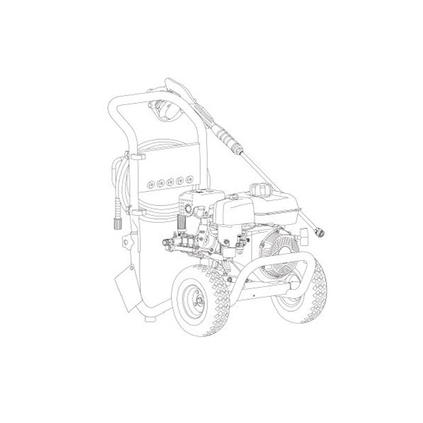 BRIGGS AND STRATTON, 020725-00 Pressure Washer