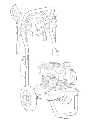 BRIGGS AND STRATTON, 020731-00 Pressure Washer
