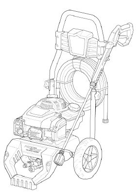 BRIGGS AND STRATTON, 020771-00 Pressure Washer
