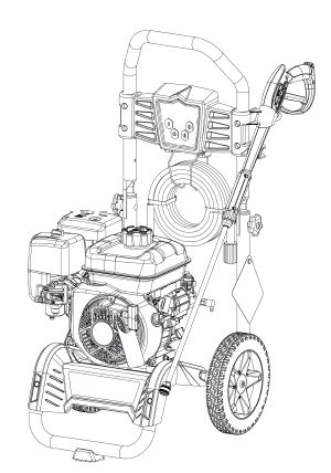 BRIGGS AND STRATTON, 020803-00 Pressure Washer