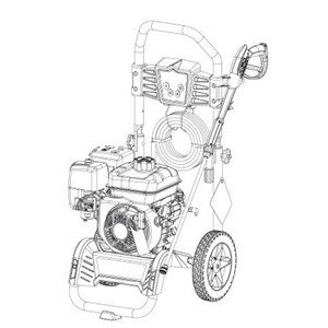 BRIGGS AND STRATTON, 020803-00 Pressure Washer