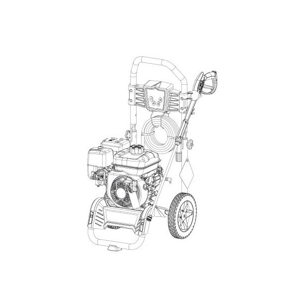 BRIGGS AND STRATTON, 020803-00 Pressure Washer