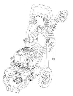 BRIGGS AND STRATTON, 020770-00 Pressure Washer