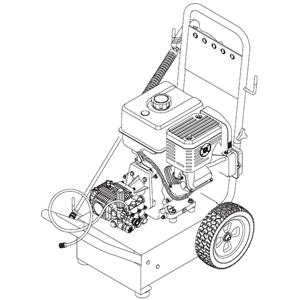BRIGGS AND STRATTON, BPW2700 Pressure Washer