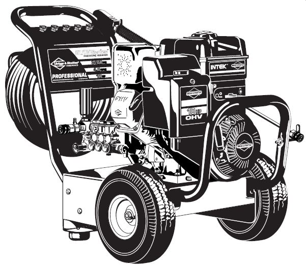 BRIGGS AND STRATTON, 01808 Pressure Washer