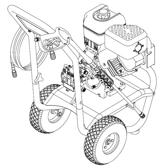 BRIGGS AND STRATTON, 01936 Pressure Washer