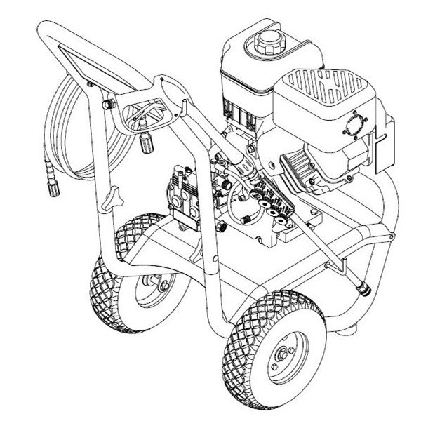 BRIGGS AND STRATTON, 01936 Pressure Washer