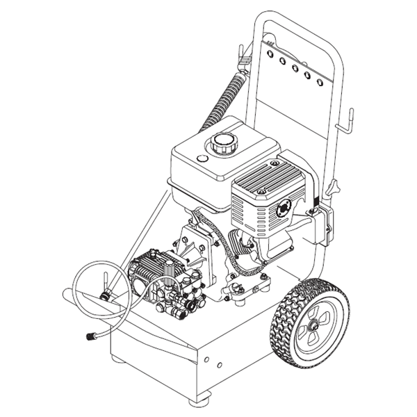 BRIGGS AND STRATTON, HPP1779-0 Pressure Washer