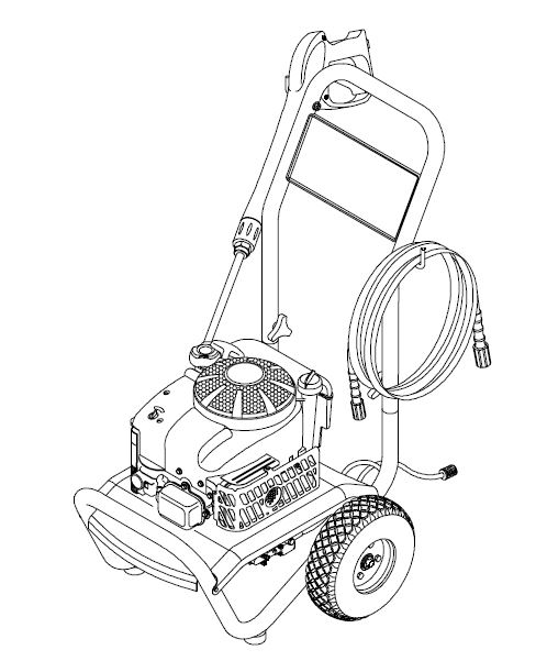 BRIGGS AND STRATTON, 01804 Pressure Washer