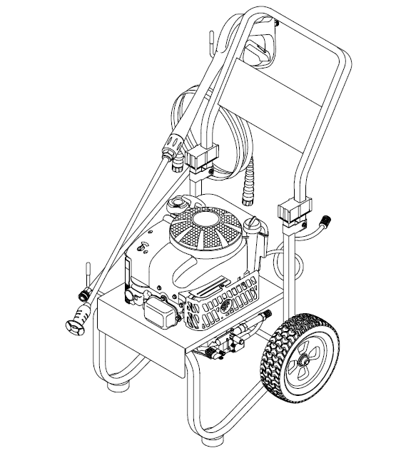 BRIGGS AND STRATTON, HPP1778-0 Pressure Washer