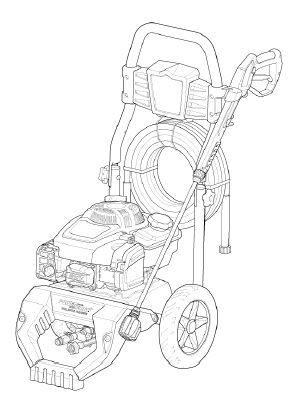 BRIGGS AND STRATTON, 020772-00 Pressure Washer