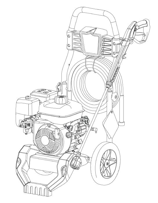 BRIGGS AND STRATTON, 020830-00 Pressure Washer