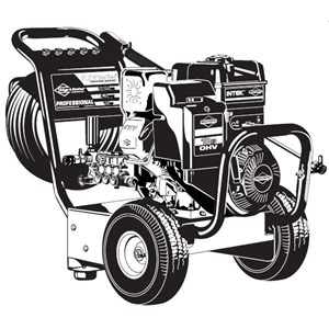 BRIGGS AND STRATTON, 020252-0 Pressure Washer